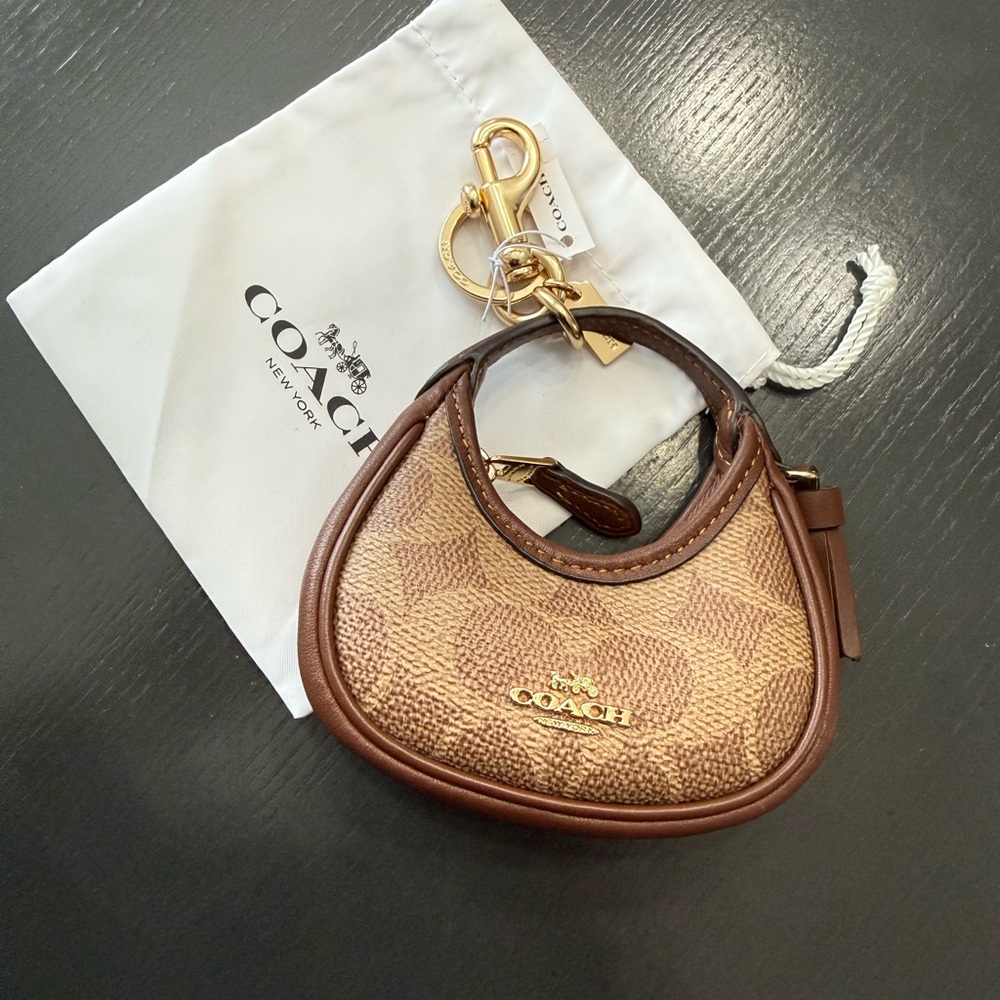 Coach Mini Carmen Bag Charm - NWT
